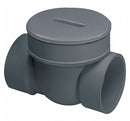 Spears 3 in PVC Backwater Valve, 43 psi, 120 F - S375P