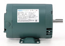 Leeson 3/4 HP, General Purpose Motor, 3-Phase, 1725 Nameplate RPM, 230/460 Voltage, 56C Frame - E116738.00