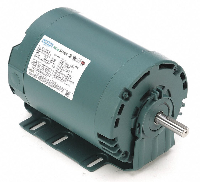 Leeson 3/4 HP, General Purpose Motor, 3-Phase, 1725 Nameplate RPM, 230/460 Voltage, 56C Frame - E119361.00