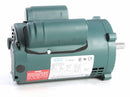 Leeson 1/2 HP, General Purpose Motor, Capacitor-Start/Run, 1725 Nameplate RPM, 115/230 Voltage - E100025.00
