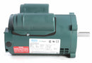 Leeson 1/2 HP, General Purpose Motor, Capacitor-Start/Run, 1725 Nameplate RPM, 115/230 Voltage - E100025.00