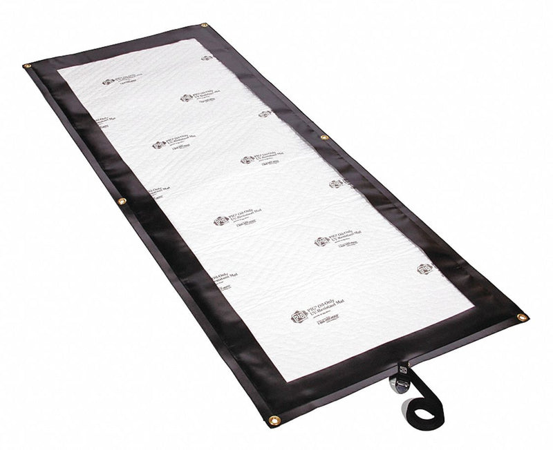 New Pig Drip Pad System, Polypropylene, 4 gal Spill Capacity, 74 in Length, 30 in Width - PAK227