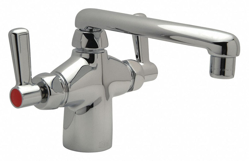 Zurn Straight Laboratory Faucet, Lever Faucet Handle Type, 2.20 gpm, Chrome - Z826F1-XL