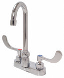 Zurn Chrome, Gooseneck, Kitchen Sink Faucet, Bathroom Sink Faucet, Manual Faucet Activation, 2.20 gpm - Z812A4-XL