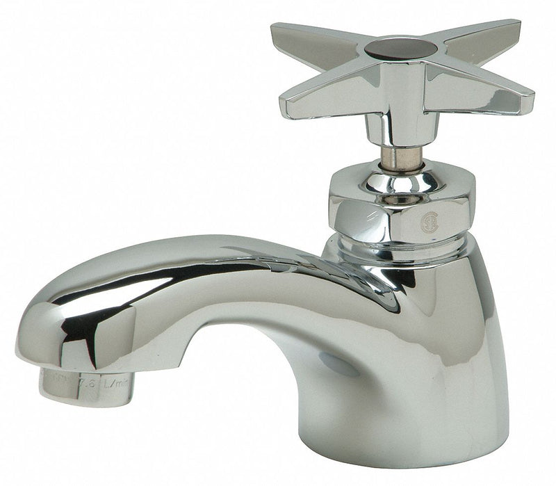 Zurn Chrome, Low Arc, Bathroom Sink Faucet, Manual Faucet Activation, 2.2 gpm - Z82702-XL
