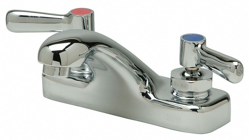Zurn Chrome, Low Arc, Bathroom Sink Faucet, Manual Faucet Activation, 2.20 gpm - Z81101-XL-G-3M