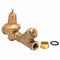 Zurn Water Pressure Reducing Valve, Standard Valve Type, Low Lead Bronze, 2 1/2 in Pipe Size - 212-500XLYSBR