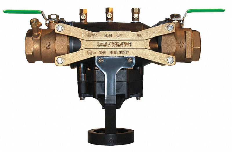 Zurn Reduced Pressure Zone Backflow Preventer, Low Lead Cast Bronze, Wilkins 375XL Series, FNPT Connectio - 1-375XL