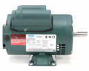 Leeson 1/2 HP, General Purpose Motor, Capacitor-Start/Run, 1725 Nameplate RPM, 115/230 Voltage - E100007.00
