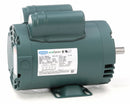Leeson 1 HP, General Purpose Motor, Capacitor-Start/Run, 1725 Nameplate RPM, 115/230 Voltage, 56 Frame - E110004.00