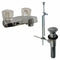 Dominion Chrome, Low Arc, Bathroom Sink Faucet, Manual Faucet Activation, 1.20 gpm - 77-1006