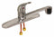 Dominion Chrome, Low Arc, Kitchen Sink Faucet, Manual Faucet Activation, 1.75 gpm - 77-1188