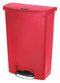 Rubbermaid 1883570 - Trash Can Rectangular 24 gal. Red