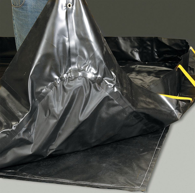 Black Diamond Ground Pad, Non-Woven Geotextile, For Use With Black Diamond Economy Spill Pad, 16 in Length - BD-1616-GP