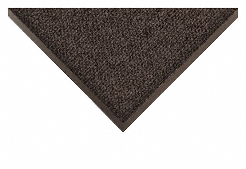 Notrax Indoor Entrance Mat, 12 ft L, 3 ft W, 3/8 in Thick, Rectangle, Black - 141S0312BL