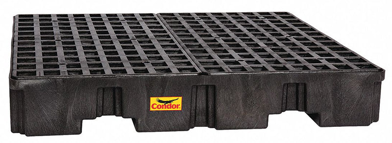 Condor 45YZ94 - Drum Spill Containment Pallet 8000 lb.