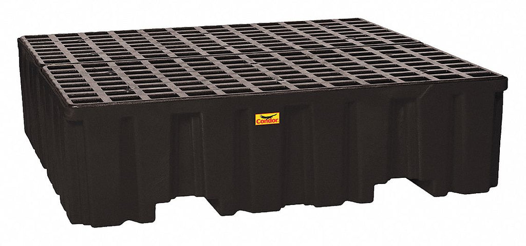 Condor 45YZ96 - Drum Spill Containment Pallet 132 gal ...