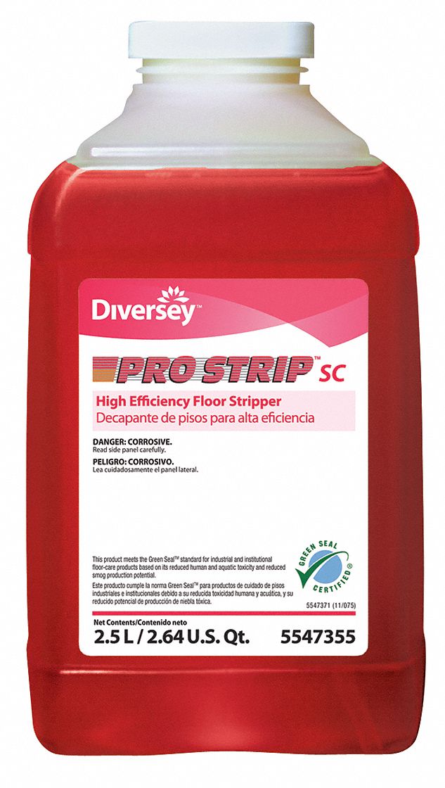 Diversey High Efficiency Floor Stripper, For Use With J-Fill QuattroSelect Portion Control Systems, 2 PK - 95547355
