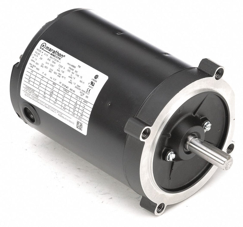 Marathon 1/2 HP Vector Motor, 3-Phase, 1725 Nameplate RPM, 230 Voltage, Frame 56C - 56H17T2016