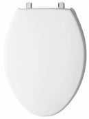 Bemis Elongated, Standard Toilet Seat Type, Open Front Type, Includes Cover Yes, White - 1950SS 000
