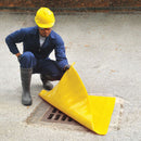 Condor Drain Seal, 36 in Length, 36 in Width, 1/4 in Thickness, Polyurethane Material - 48FZ09
