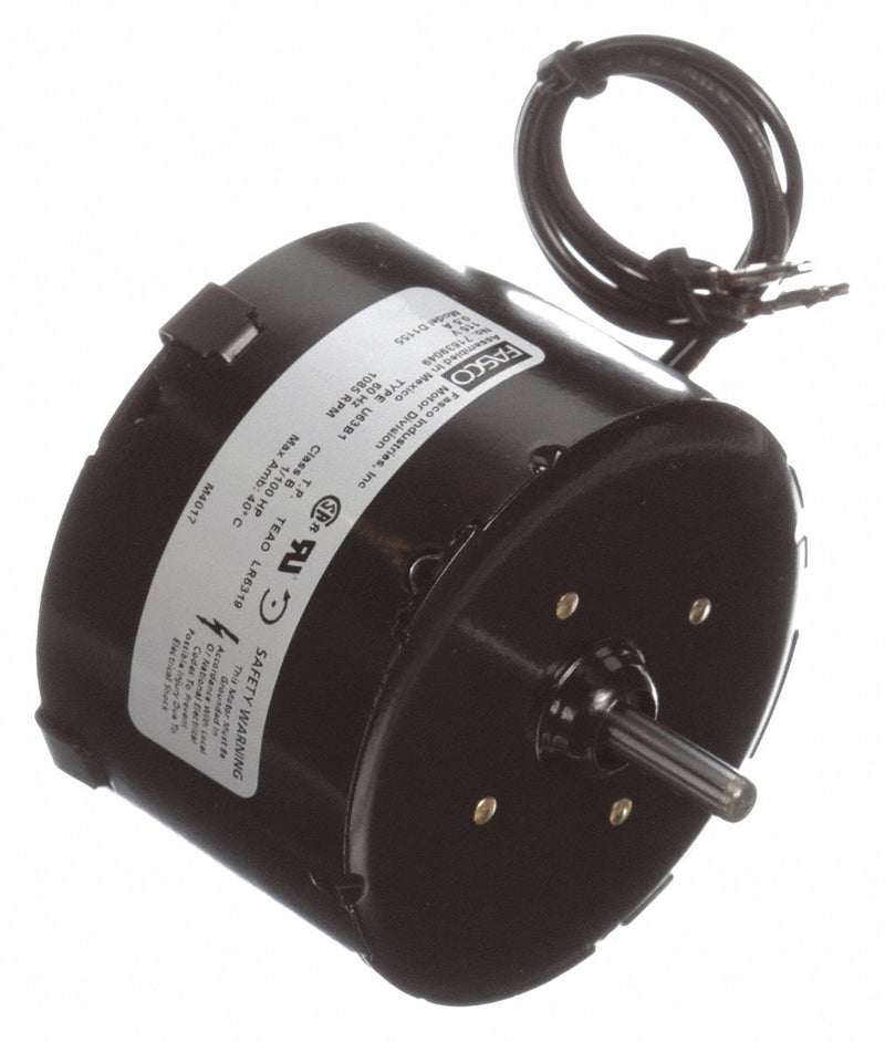 Fasco D1155 - Condenser Fan Motor 1/100 HP Stud 115V
