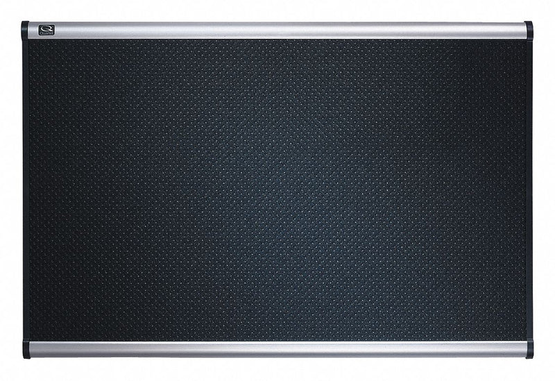 Quartet Push-Pin Bulletin Board, Foam, 48"H x 72"W, Black - B347A