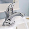American Standard Chrome, Low Arc, Bathroom Sink Faucet, Manual Faucet Activation, 1.20 gpm - 7385004.002