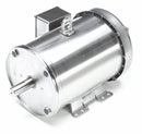 Leeson 5 HP Washdown Motor,3-Phase,3515 Nameplate RPM,230/460 Voltage,Frame 184TC - 132207