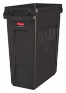 Rubbermaid 1956181 - J6250 Utility Container 16 gal Plastic Brown