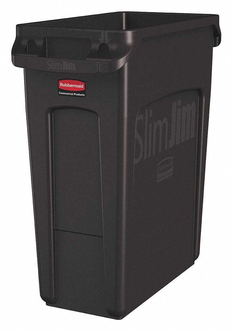 Rubbermaid 1956181 - J6250 Utility Container 16 gal Plastic Brown