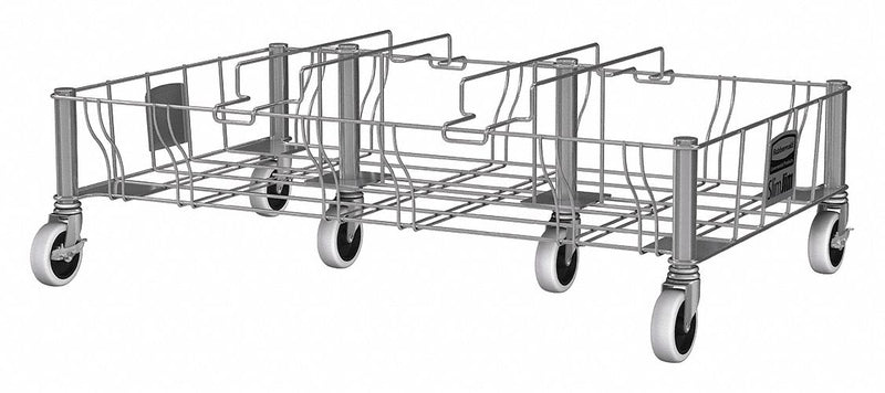 Rubbermaid 1956192 - Container Dolly 300 lb Triple 9in H Gray