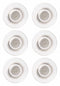 Quartet Glass Board Magnets, PK 6 - 85391