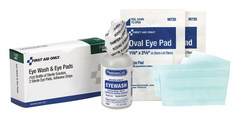 PhysiciansCare 1 oz Personal Eye Care Kit, For Use With First Aid Kits or Toolboxes - 7-009