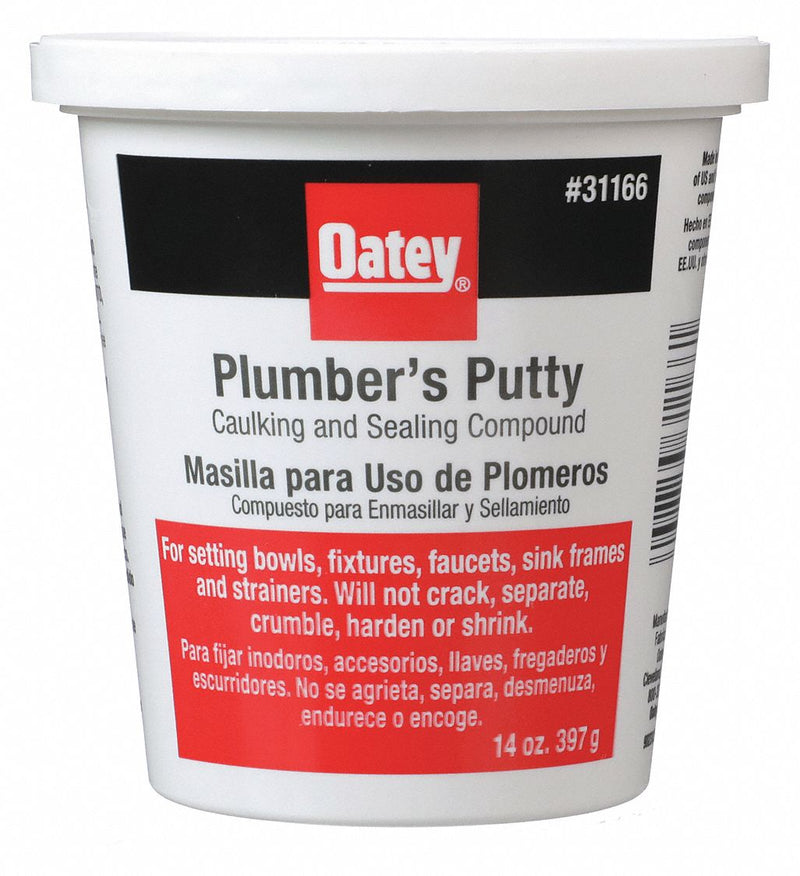 Oatey 14 oz. Plumbers Putty, Beige - 31166