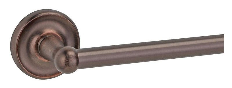 Taymor 24"L Oil Rubbed Bronze Zinc Alloy Towel Bar, Maxwell Collection - 04-BRN7924