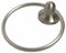 Taymor 7"H x 2"D Satin Nickel Towel Ring, Diamondback Collection - 04-SN4904