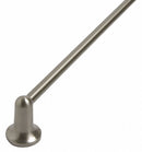 Taymor 24"L Satin Nickel Zinc Alloy Towel Bar, Diamondback Collection - 04-SN4924