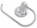 Taymor Toilet Paper Holder, Infinity, Single Post, (1) Roll, Polished - 2391701