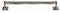 Taymor 24"L Satin Nickel Stainless Steel Towel Bar, Sunglow Collection - 01-940024SN