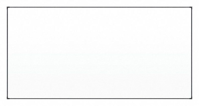 MooreCo Gloss-Finish Porcelain Dry Erase Board, Wall Mounted, 48 inH x 120 inW, White - 2028K
