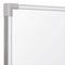 MooreCo Gloss-Finish Porcelain Dry Erase Board, Wall Mounted, 60 inH x 144 inW, White - 2029N
