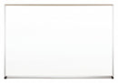 MooreCo Gloss-Finish Plastic Dry Erase Board, Wall Mounted, 48 inH x 72 inW, White - 212AG