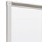 MooreCo Gloss-Finish Plastic Dry Erase Board, Wall Mounted, 48 inH x 96 inW, White - 212AH