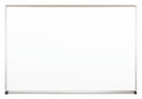 MooreCo Gloss-Finish Steel Dry Erase Board, Wall Mounted, 48"H x 72"W, White - 219AG