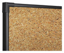 MooreCo Push-Pin Bulletin Board, Cork, 48 inH x 96 inW, Natural - 3018H