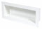 Bestcare 19 in Overall Length, 8 in Overall Height, 4 in Overall Depth, Enviro-Glaze, Security Shelf - WH1820FA