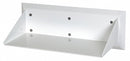 Bestcare Width (In.) 20 in, Height (In.) 7 in, Enviro-Glaze, Stainless Steel, Bookshelf, White - WH1826-SLPT