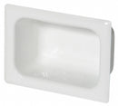 Bestcare 2 5/8 in Depth, 5 in Width, 7 in Height, Enviro-Glaze, Ligature Resistant Soap Dish - WH1832-PF