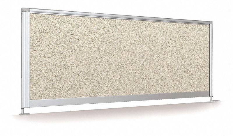 MooreCo Privacy Divider, 32" W x 1" D, Vinyl - 90169